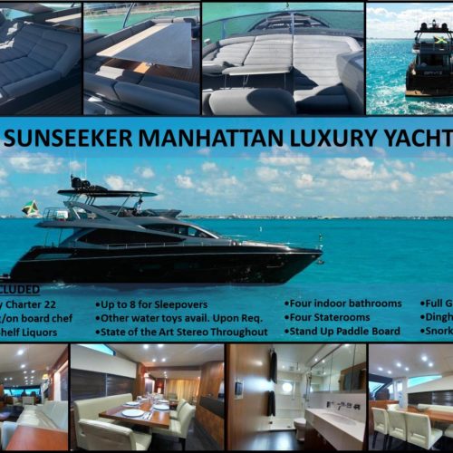 75' Sunseeker Manhattan Luxury Yacht