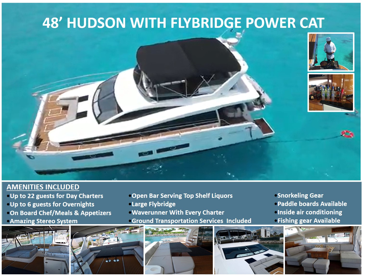 48’ Hudson Power Catamaran